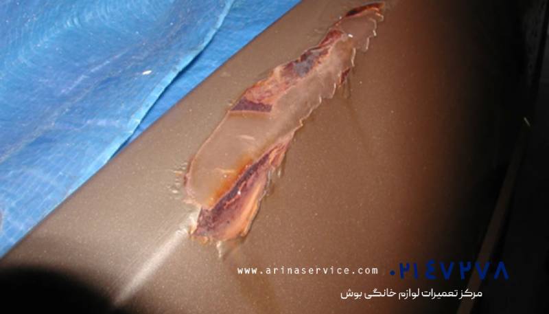 رفع فرورفتگی و پوسیدگی بدنه ماشین لباسشویی بوش